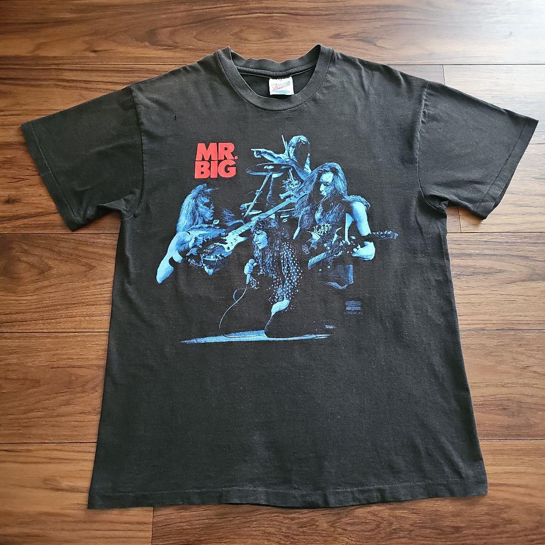MR. BIGミスター・ビッグ ツアーTシャツ ヴィンテージ 90s L - メルカリ