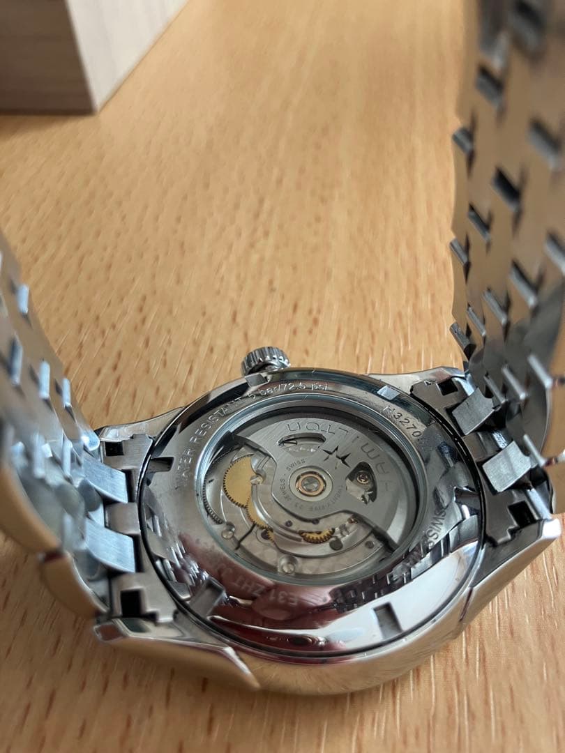 HAMILTON 自動巻き時計 スケルトン