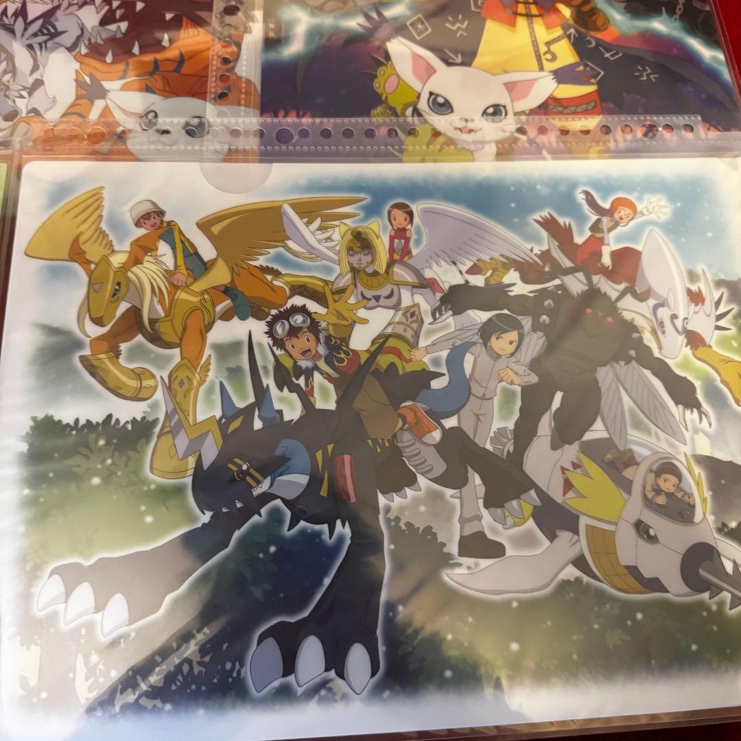 デジモンアドベンチャー クリアファイル 11枚セット - メルカリ