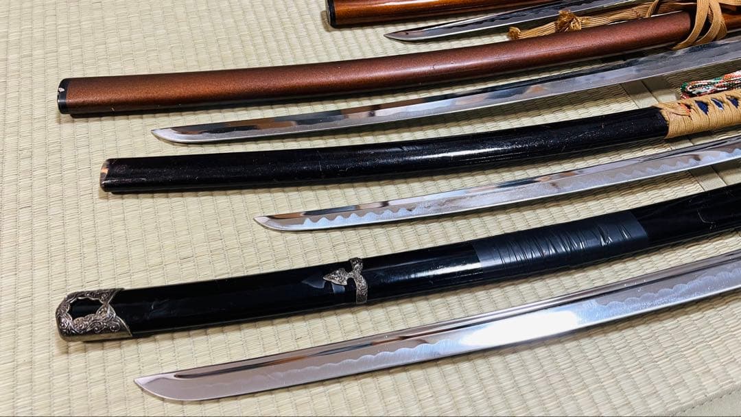 模造刀 6振り まとめ売り限定 格安 パーツ取り 資料 ジャンク251013-1