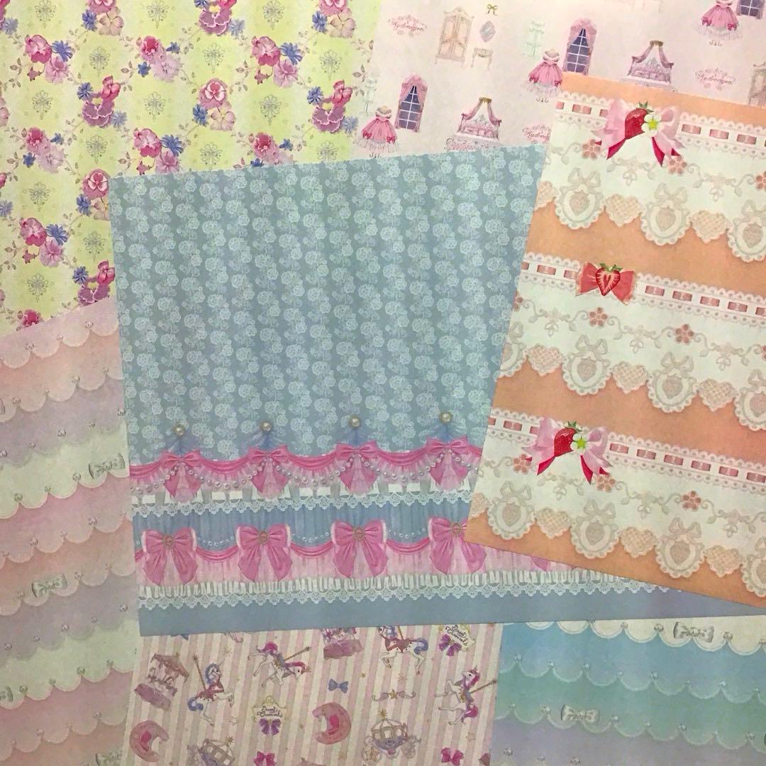 hydrangea様セット デザインペーパー メモ コラージュ素材 まとめ売り