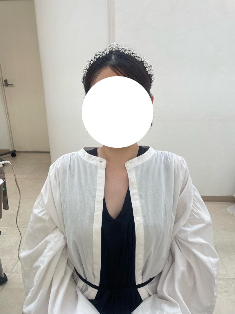 【まき】【美品】Love tiara ブルームクラウンティアラ