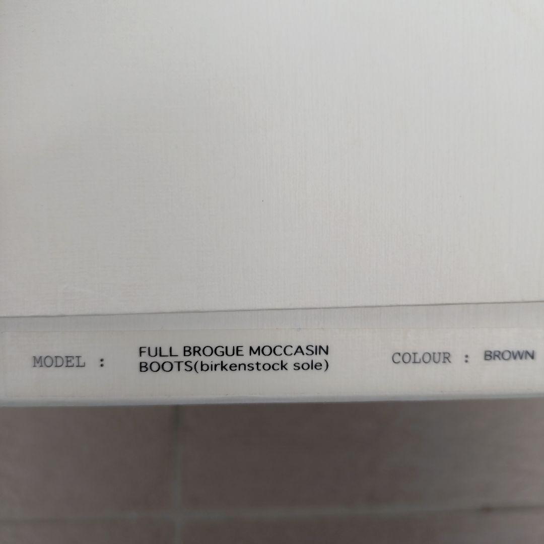 foot the coacher フルブギーモカシンブーツ