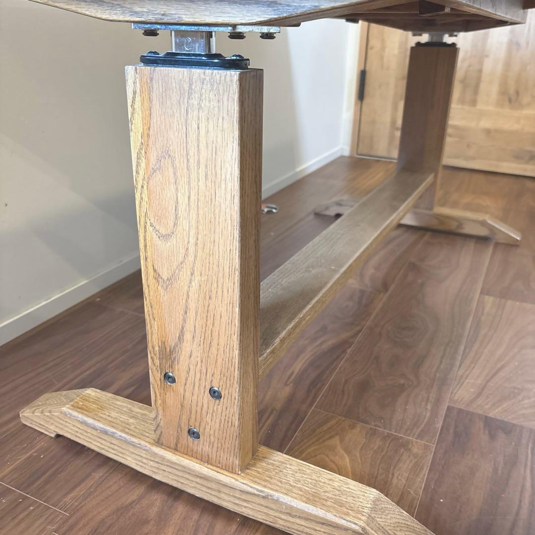 最終セール！モモナチュラル　テーブル　VENT 3way ダイニング　オーク