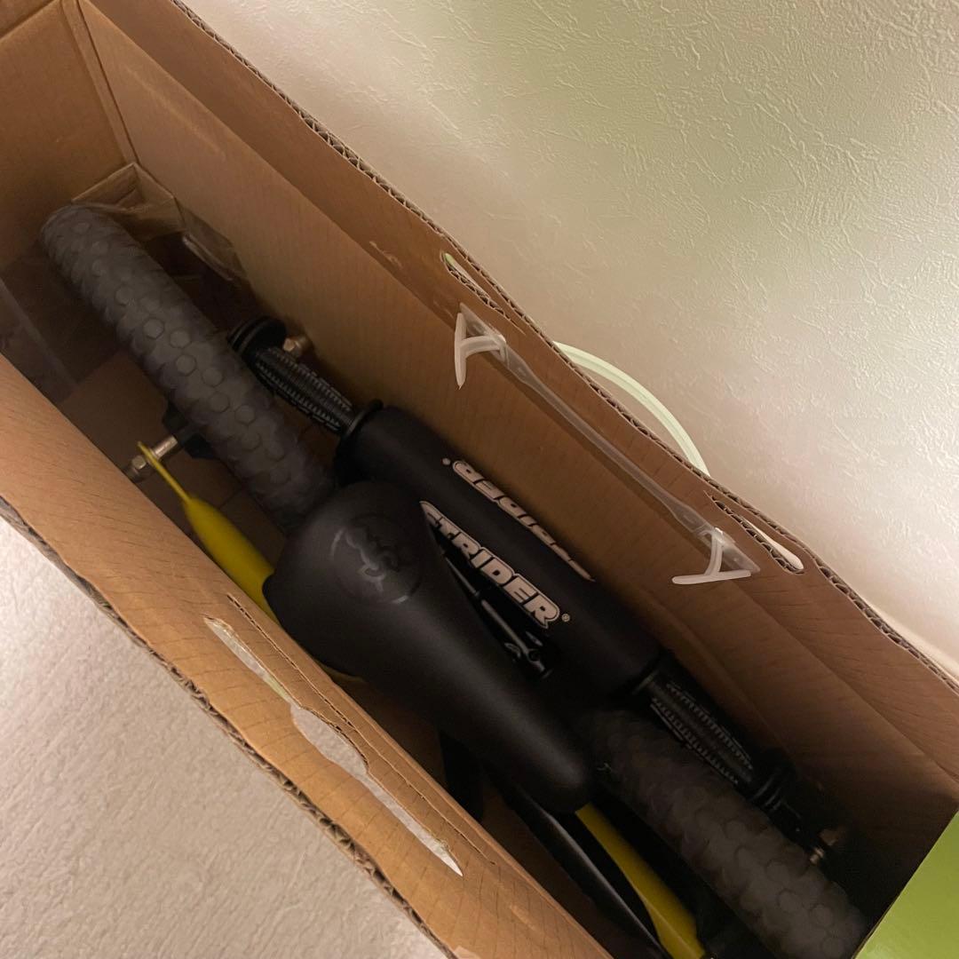 【STRIDER SPORT】12インチ キックバイク 箱・サポーター付!