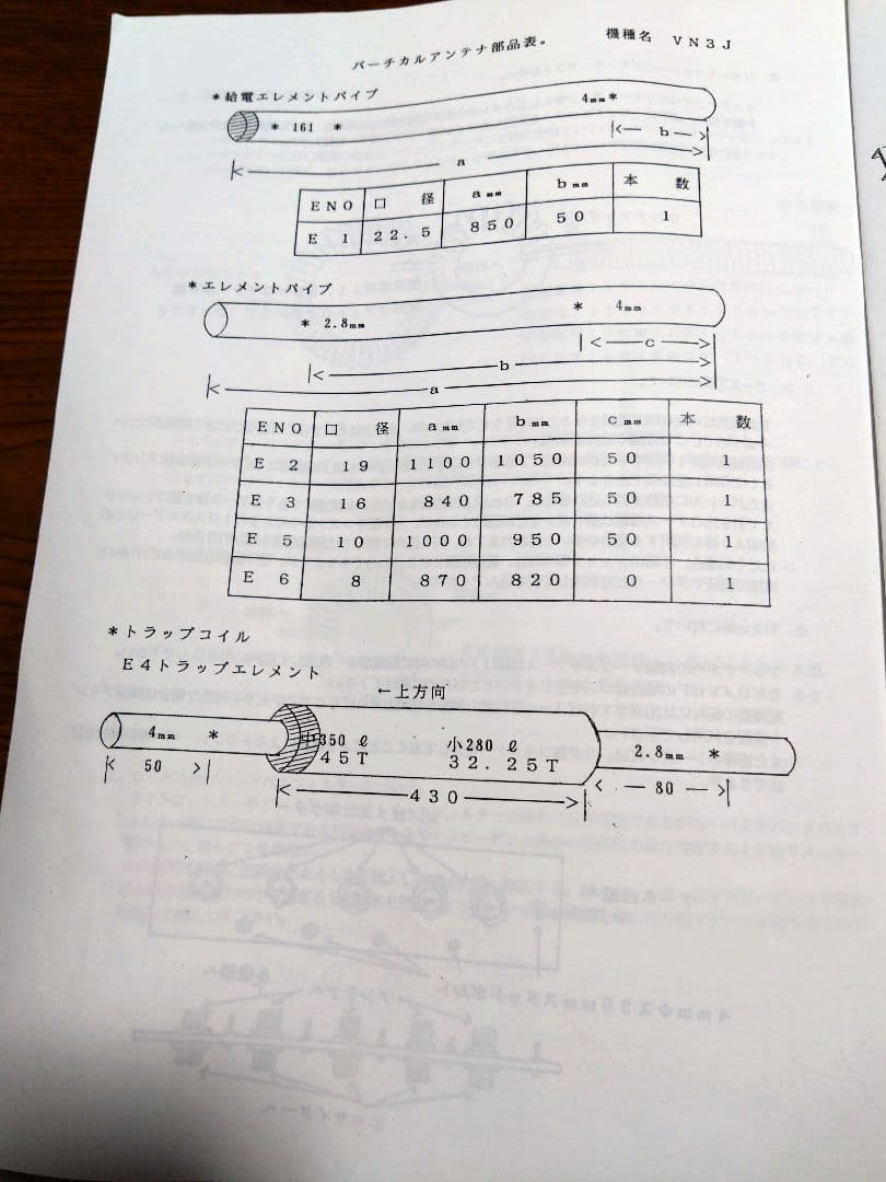 ミニマルチアンテナ VN-3J アンテナ 10, 18, 24MHz 中古品 - メルカリ