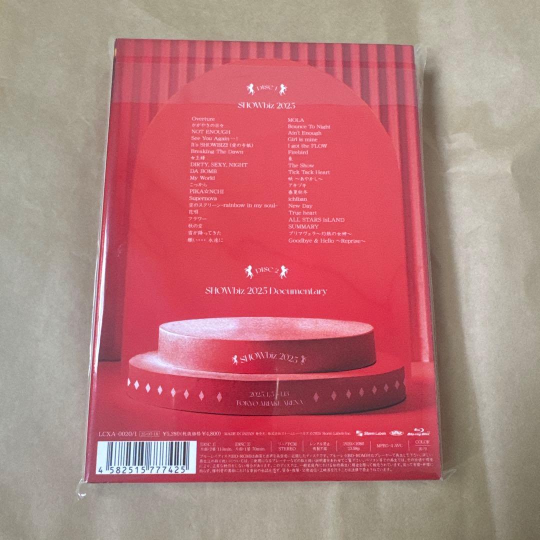 SHOWbiz 2025 Blue-ray アイドル SHOWbiz 2025 Blu-ray showbiz Blu