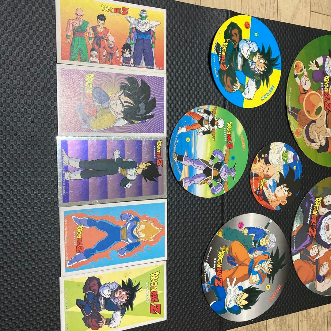 ドラゴンボール メンコ めんこ 希少 鳥山明 カード 悟空 ベジータ