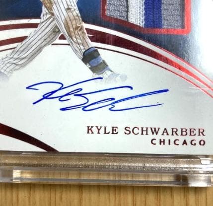 Panini カイル・シュワーバー選手ルーキージャージオート 49シリ