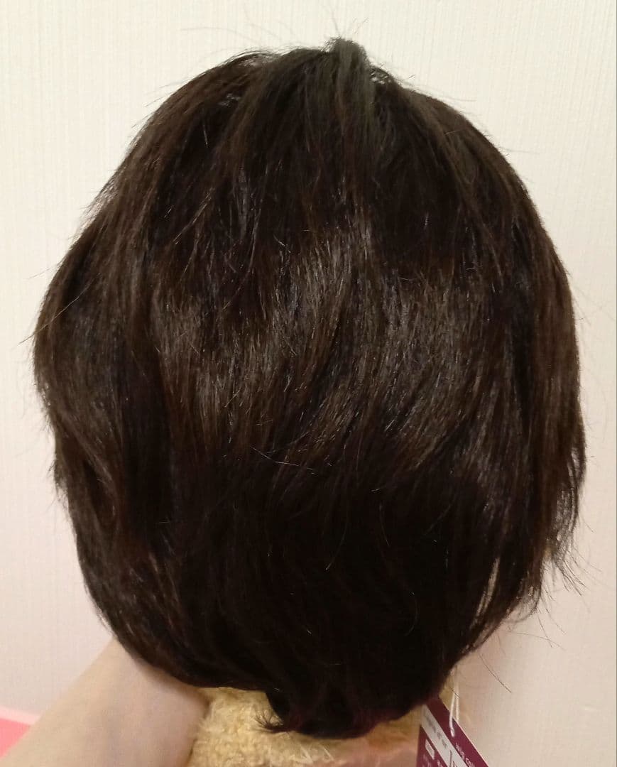 【タグ付】ラパンドアール リュネール ウィッグ 高級人毛使用 ナチュラルブラウン