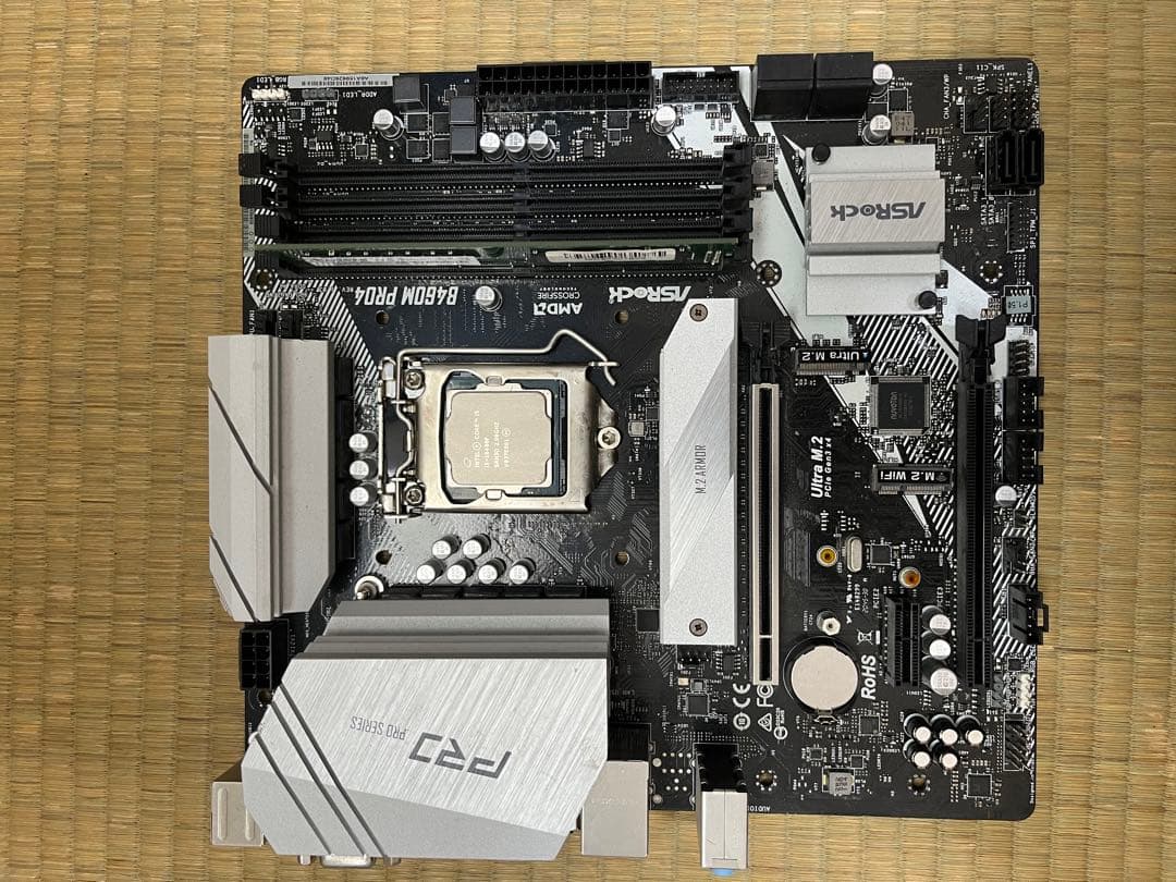 マザボ×CPU+CPUクーラー×メモリー セット