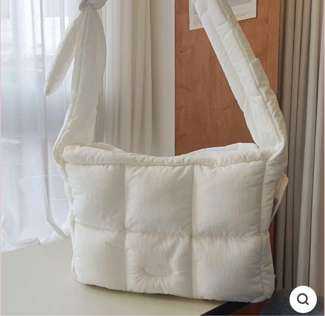 美品 韓国DOUBLE COMMA CLOUD BAG（IVORY）スリング