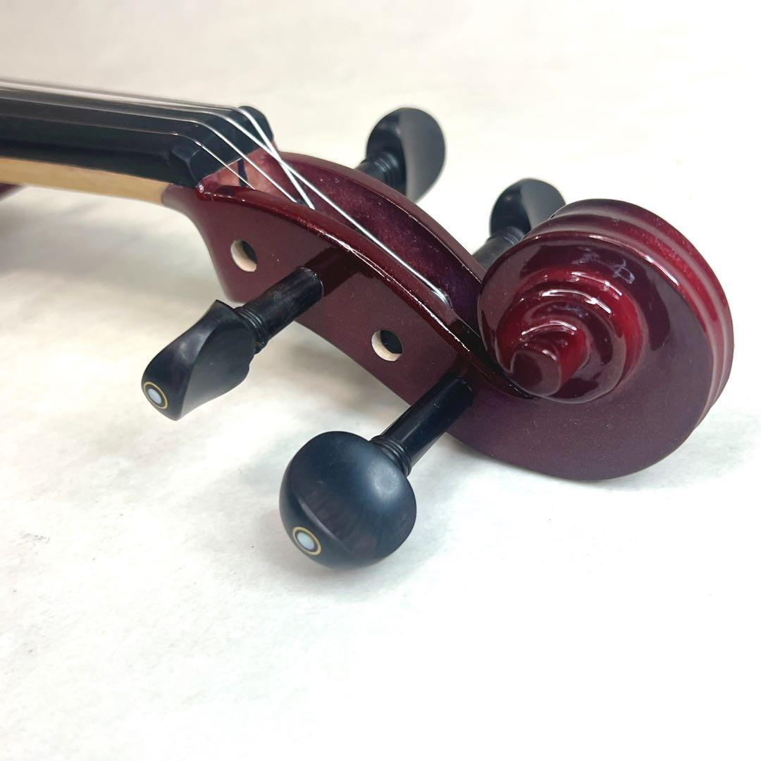 【超美品】 ENNBOM エボニー サイレントバイオリン HVPV-30 4/4
