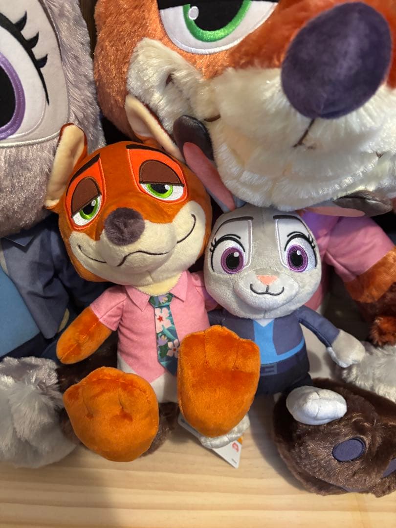 ズートピア2 スーパーラージぬいぐるみ ジュディ&ニック