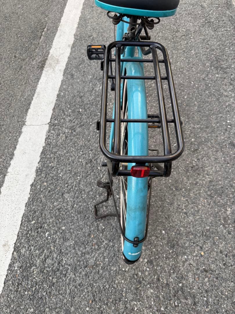 154 自転車 大阪市 【引取り限定】 美品 27インチ 変速付き - メルカリ