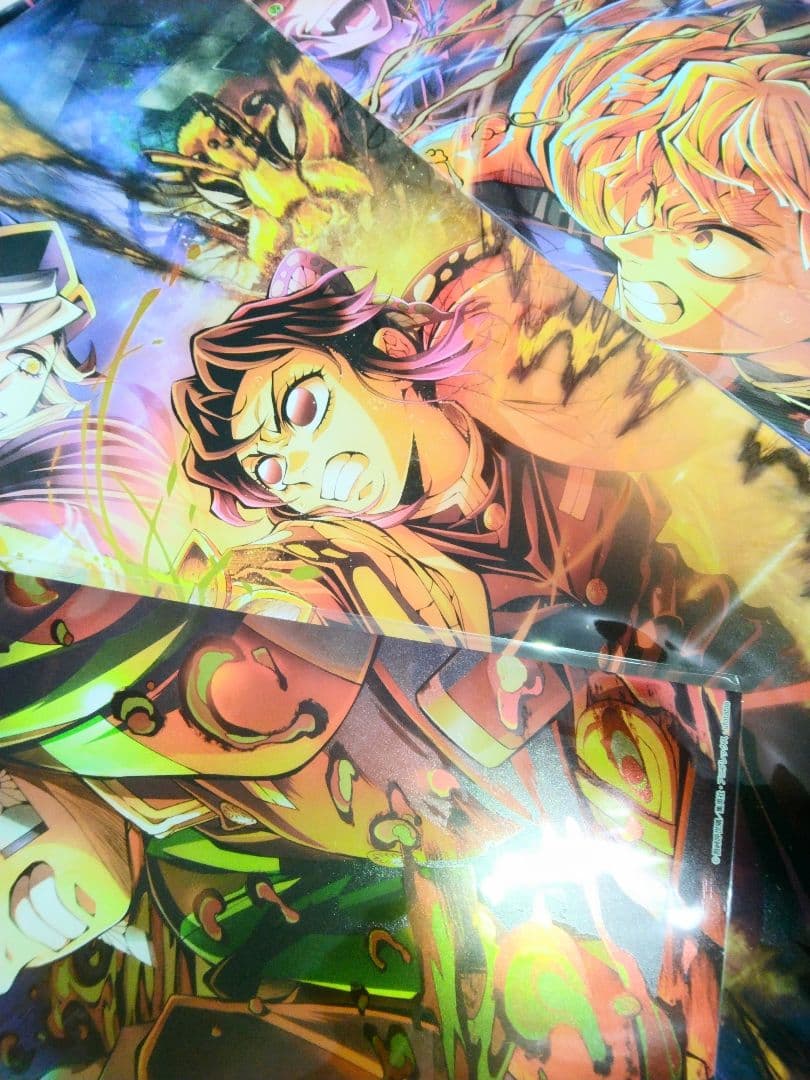 劇場版 鬼滅の刃 無限城編 第一章 猗窩座再来 KV 特殊印刷 A3ポスター