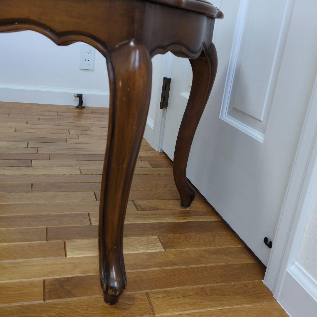 送料はこちら持ち☆】アンティーク木製クラッシックテーブル エレガント