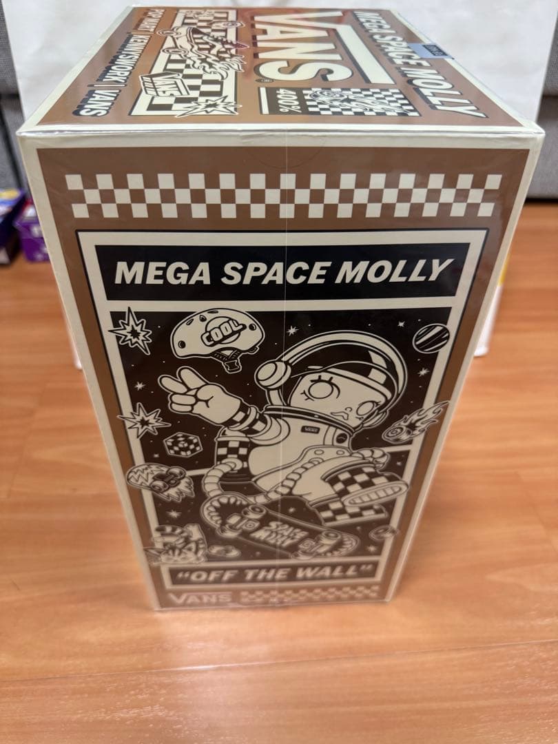 POPMART MEGA SPACE MOLLY 400% VANS 新品未開封