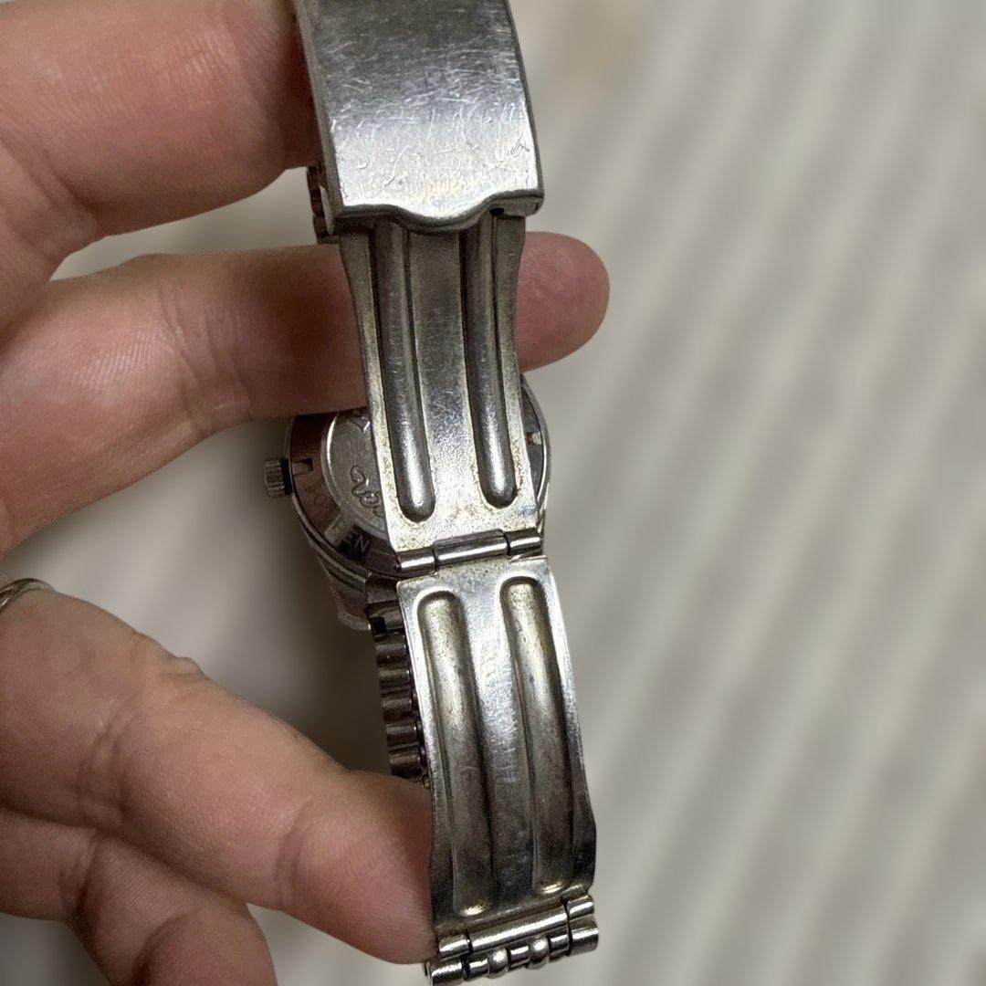 【稼動品】RADO 自動巻き時計 シルバー　GOLDEN HORSE