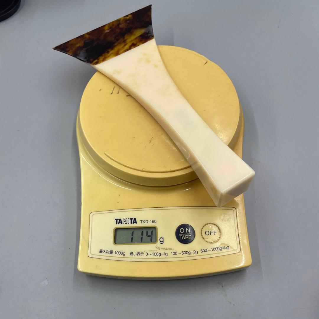 239ヴィンテージ 天然素材 三味線バチ 重さ約114g 三味線バチ (撥)