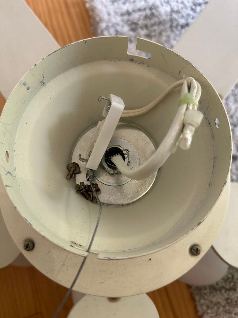 オーデリック　シーリングファン 5枚羽根 6灯 リモコン付き