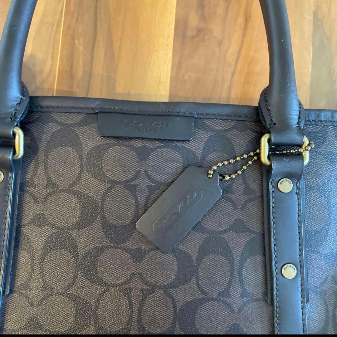【メルカリ市の間だけの価格】コーチ　シグネチャー　トートバッグ