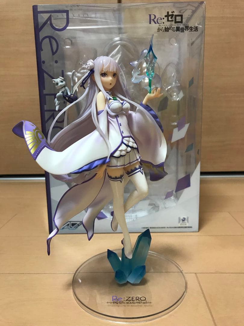 Re:ゼロから始める異世界生活 リゼロ エミリア フィギュアアルファオメガ