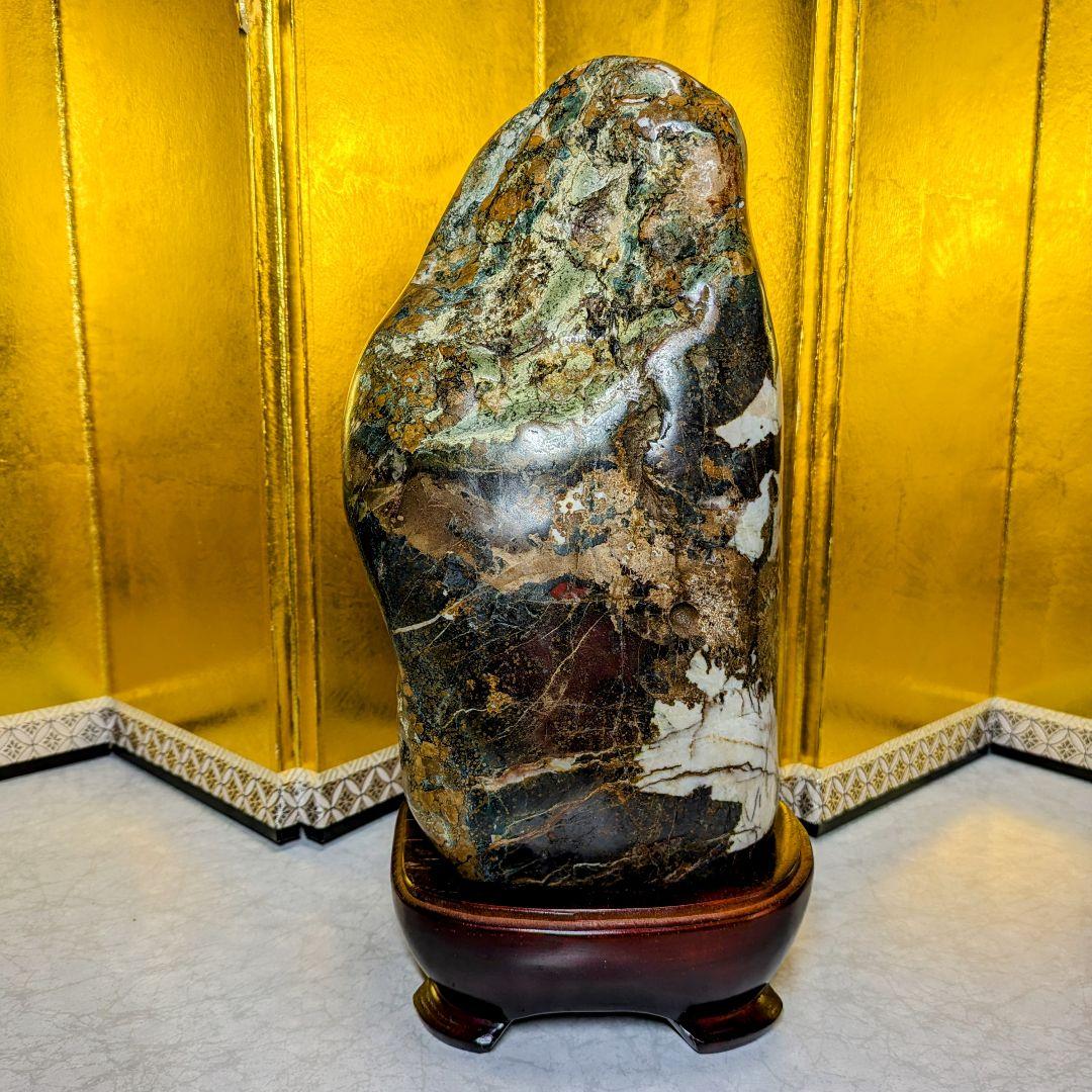 菊花石 岐阜県根尾谷産4.0㌔ 鑑賞石 観賞石 水石 盆石 鉱物 天然石