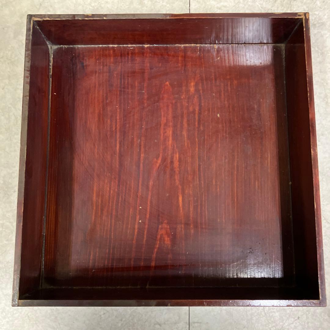 A-3 アンティーク 古道具 時代物 伝統工芸品 木製の小箱 裁縫箱 火鉢台