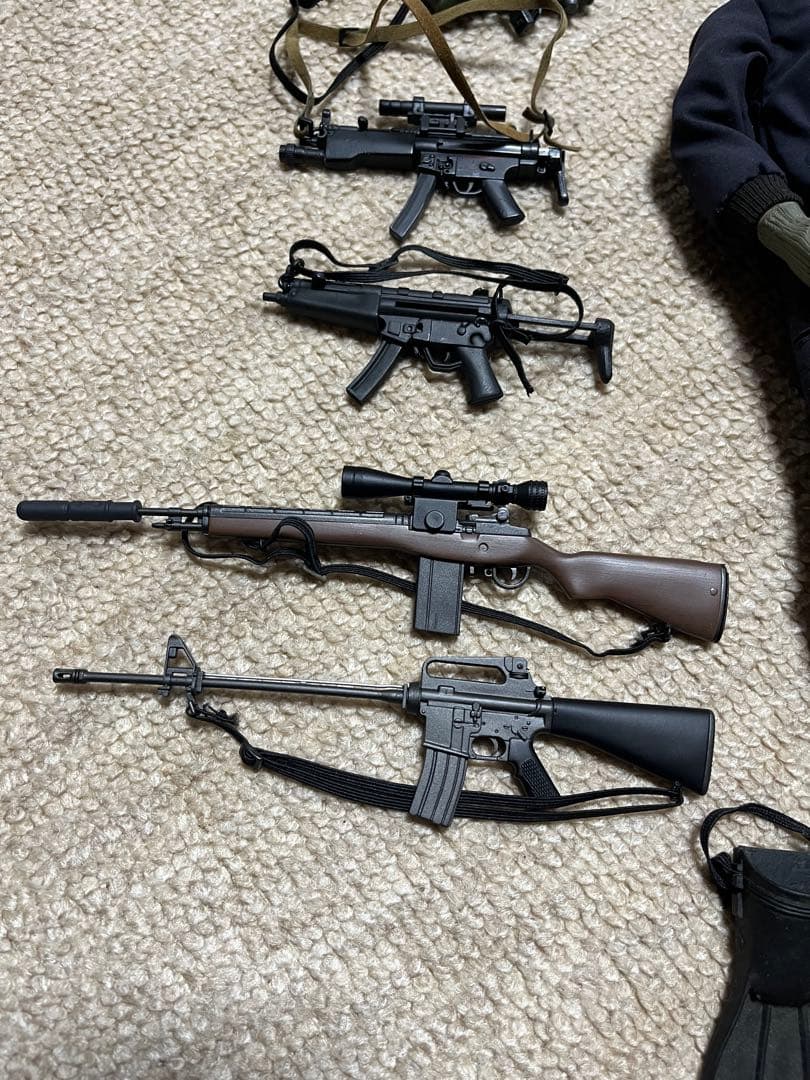 1/6 ミリタリーフィギュアアクセサリーセット スケール