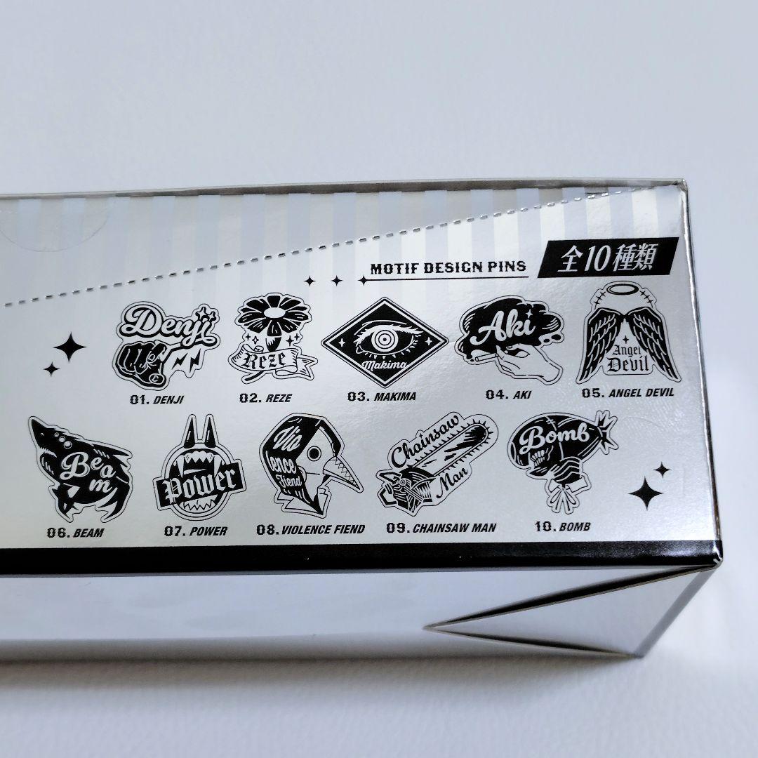 チェンソーマン レゼ編 モチーフデザインピンズ ピンバッジ 全10種 Box