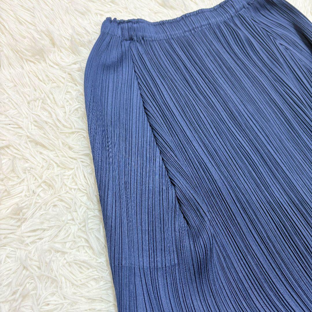 ✨極美品✨ 希少 プリーツプリーズ イッセイミヤケ サルエルパンツ ネイビー