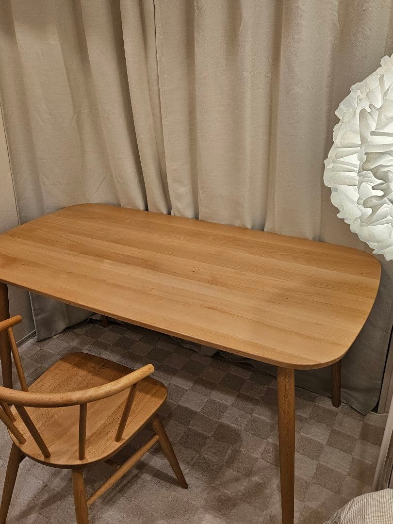 無印良品　ブナ材テーブル　150cm