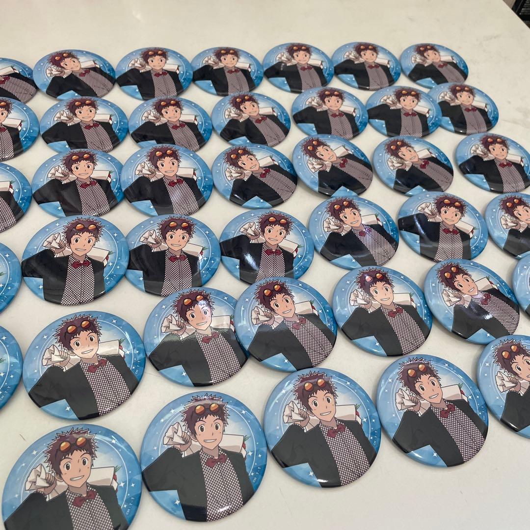 8.デジモン マルイ 本宮大輔 缶バッジ　THE BIGINNING　お祝い