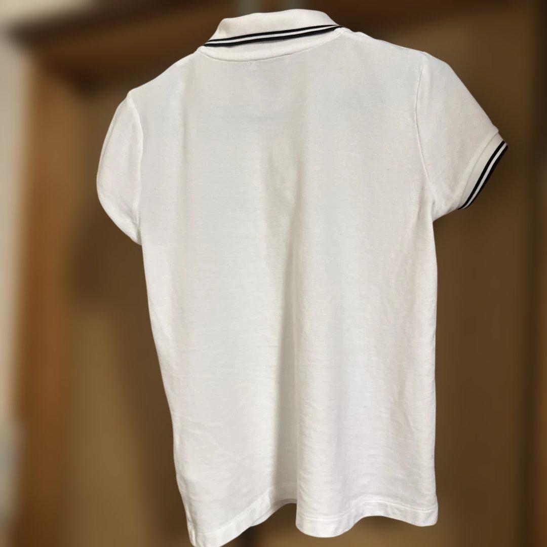 MONCLER ホワイトポロシャツ