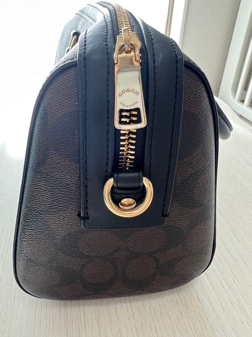 COACH コーチ ハンドバッグ ショルダーバッグ ブラウン F83607