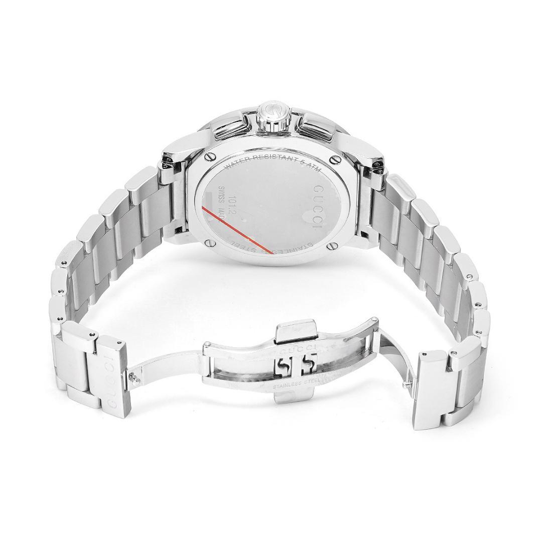 【美品】グッチ gucci 腕時計 クロノグラフ クオーツ
