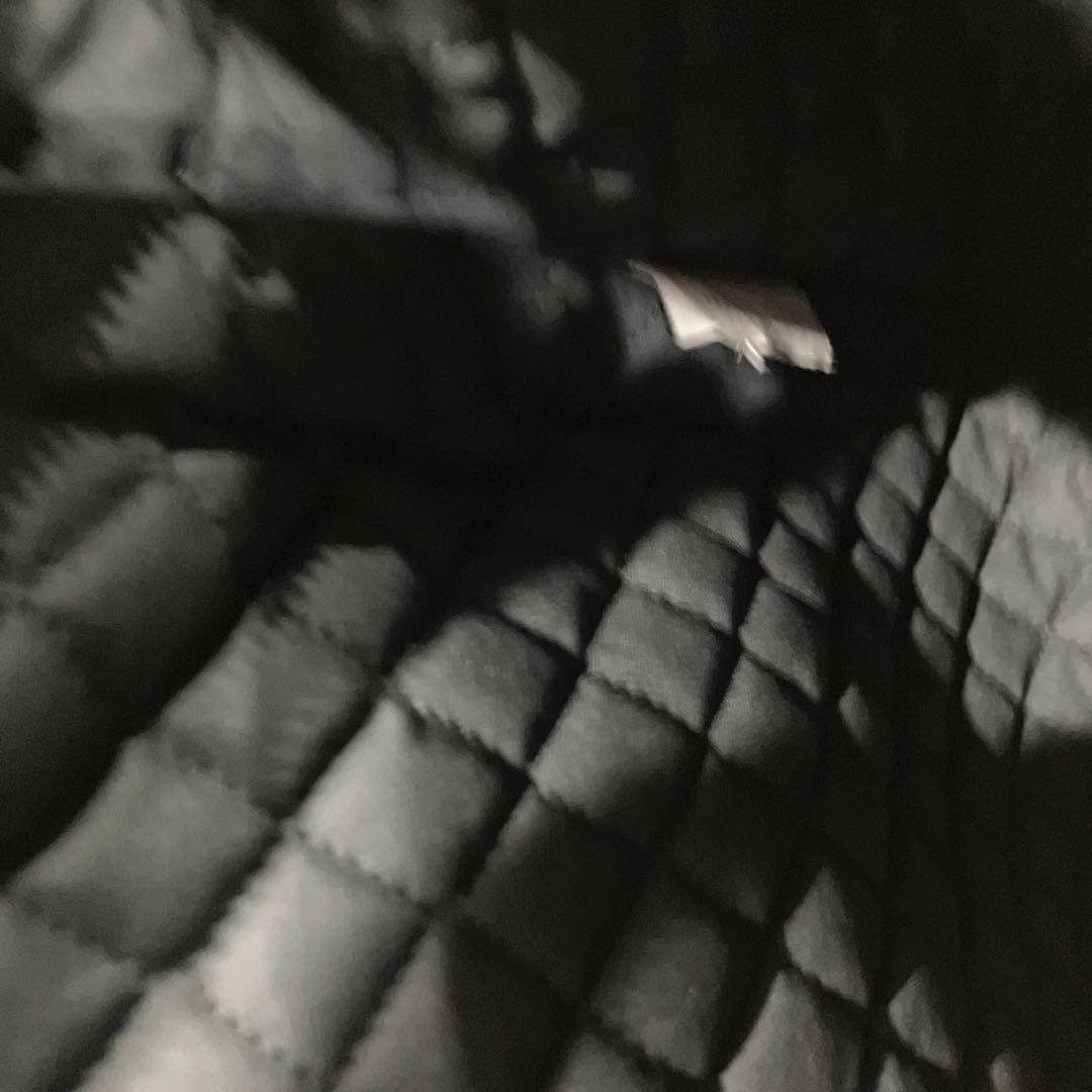 ブラックレザー編み込みビジネスバッグ