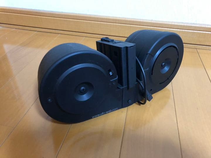 SR25 本体 C-MAG UFC製ドラムマガジン ジャンク