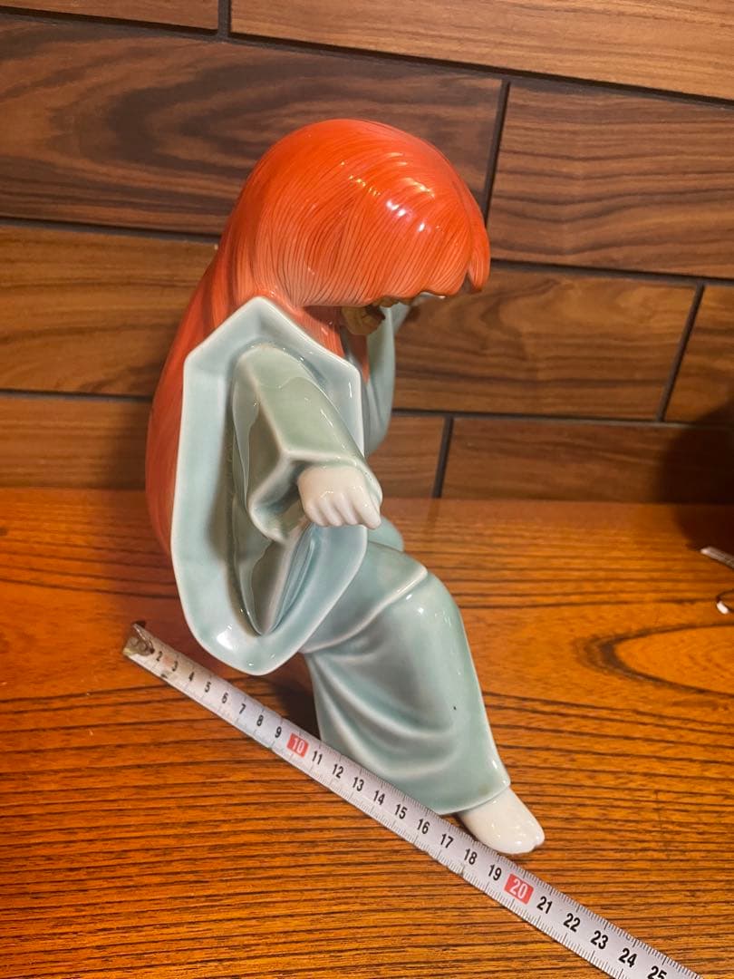 深川磁器　高級歌舞伎　人形　大型