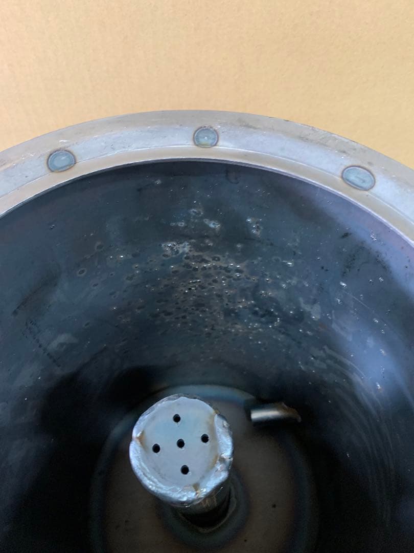 廃油ストーブ 煙突アダプタ付き80mm、100mm,106mm煙突使えます⓶