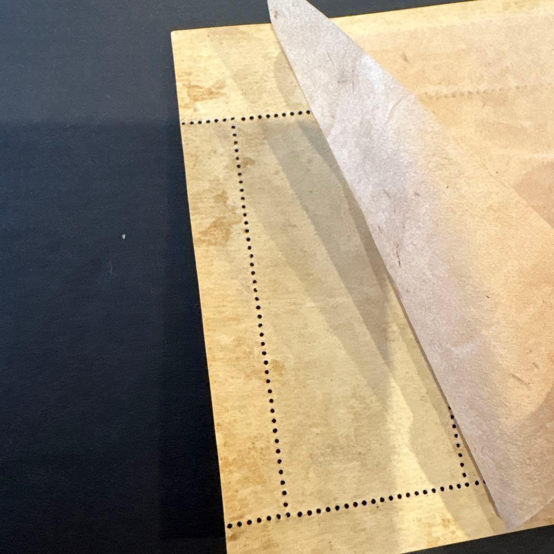 銭単位切手】切手趣味週間 月に雁シート8.00円 昭和24年 1949