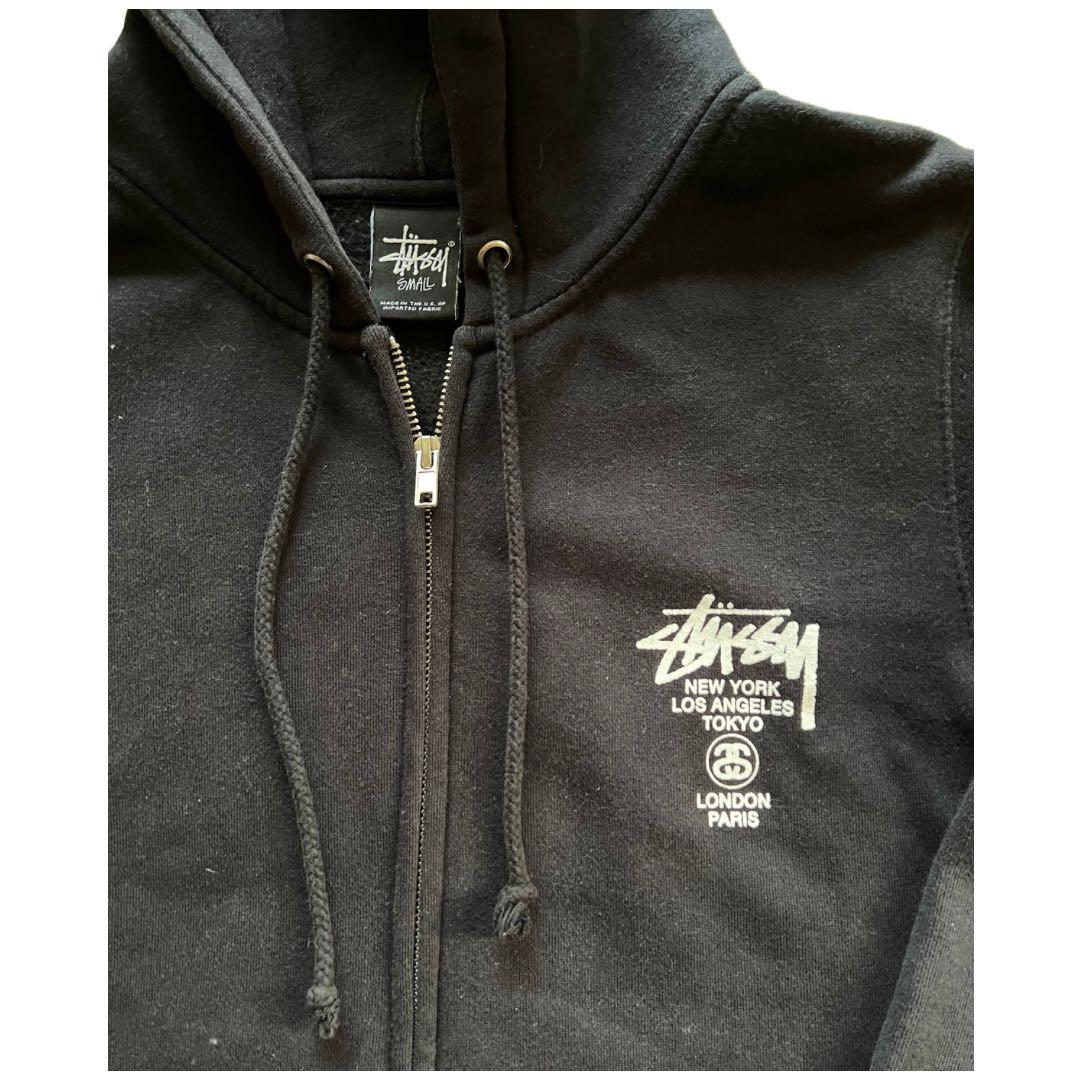 【美品】Stüssy メンズ Sサイズ ジップパーカー