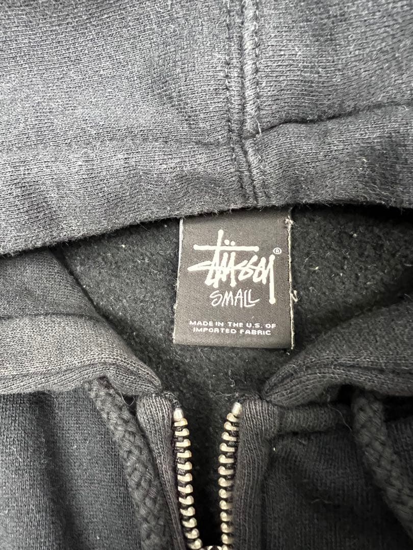 【美品】Stüssy メンズ Sサイズ ジップパーカー
