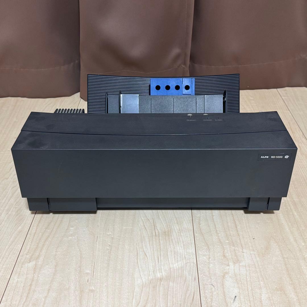 ALPS MD-5000 プリンター本体とインクセット ALPS マイクロドライプリンタMD-5000i ＋各種インク用紙セット