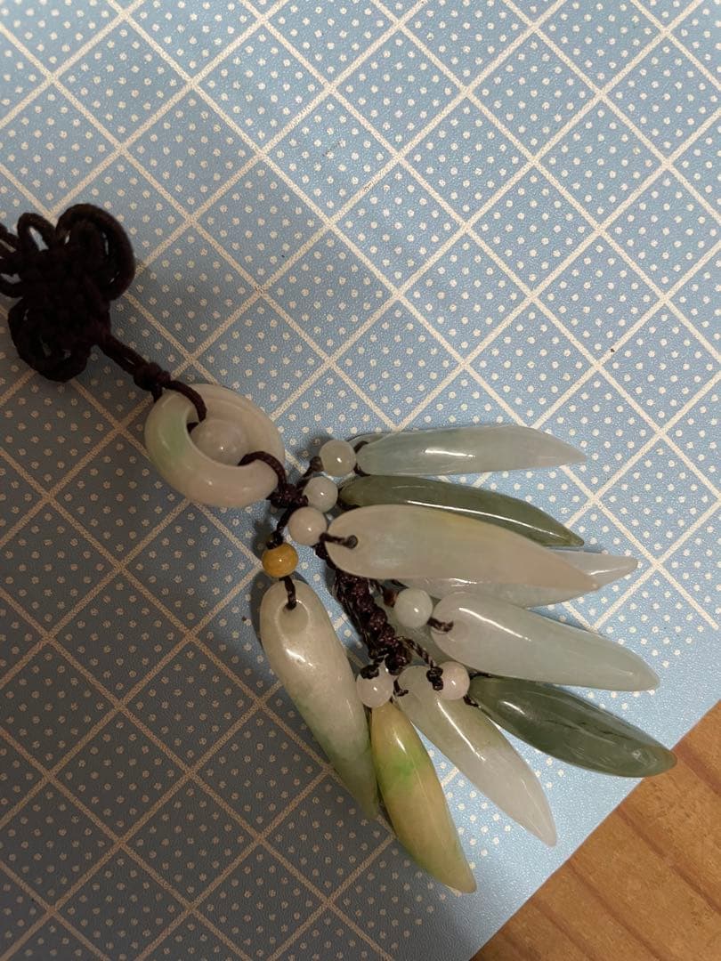 化殺好転九銭【m1506 風水　災い避け 邪気避け　トラブル避け　翡翠】