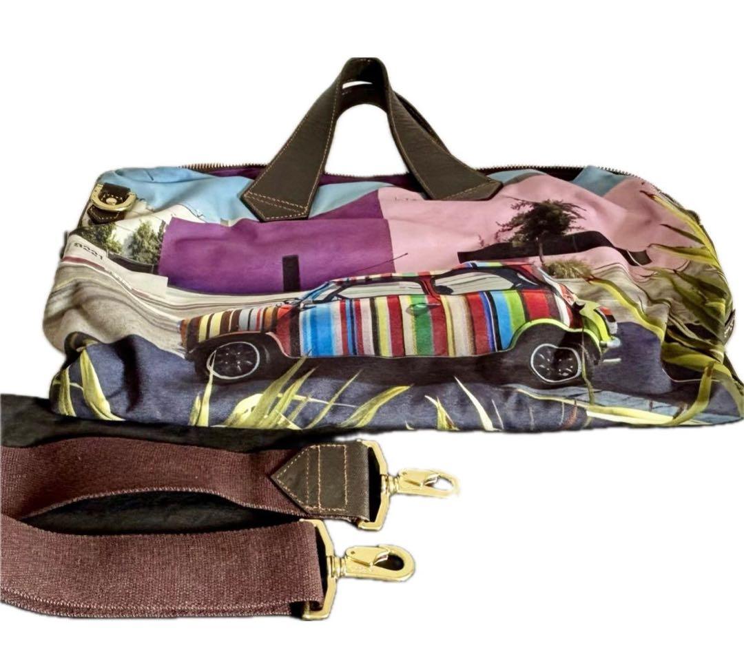 希少・未使用ポールスミス ミニクーパー ボストン・トラベルバッグ