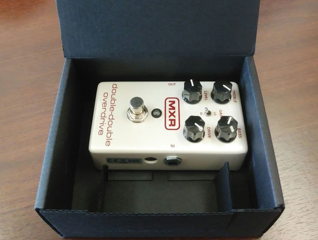 MXR double-double overdrive エフェクター