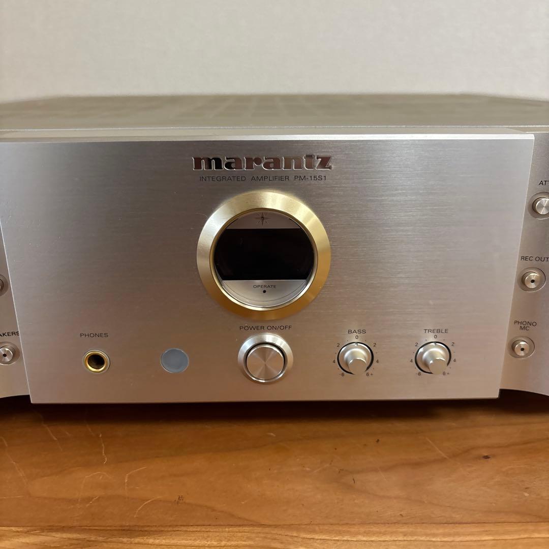 MarantzマランツPM-15S1 プリメインアンプ シルバー リモコン付き