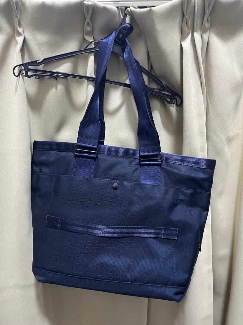 【未使用に近い】エースジーン　ネイビー トートバッグ ナイロン製